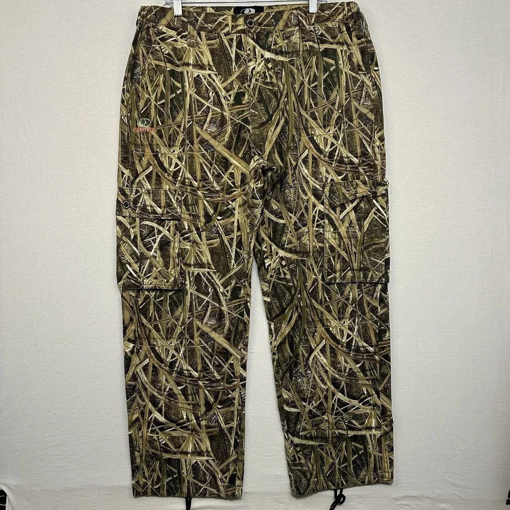 Mossy Oak Large(36-38)‎ Camouflage Cargo Pants Hunting Deer Duck